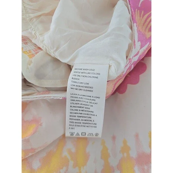 Free People Better Than That Tube Top Size S NWT Floral Print Boho - Picture 11 of 13